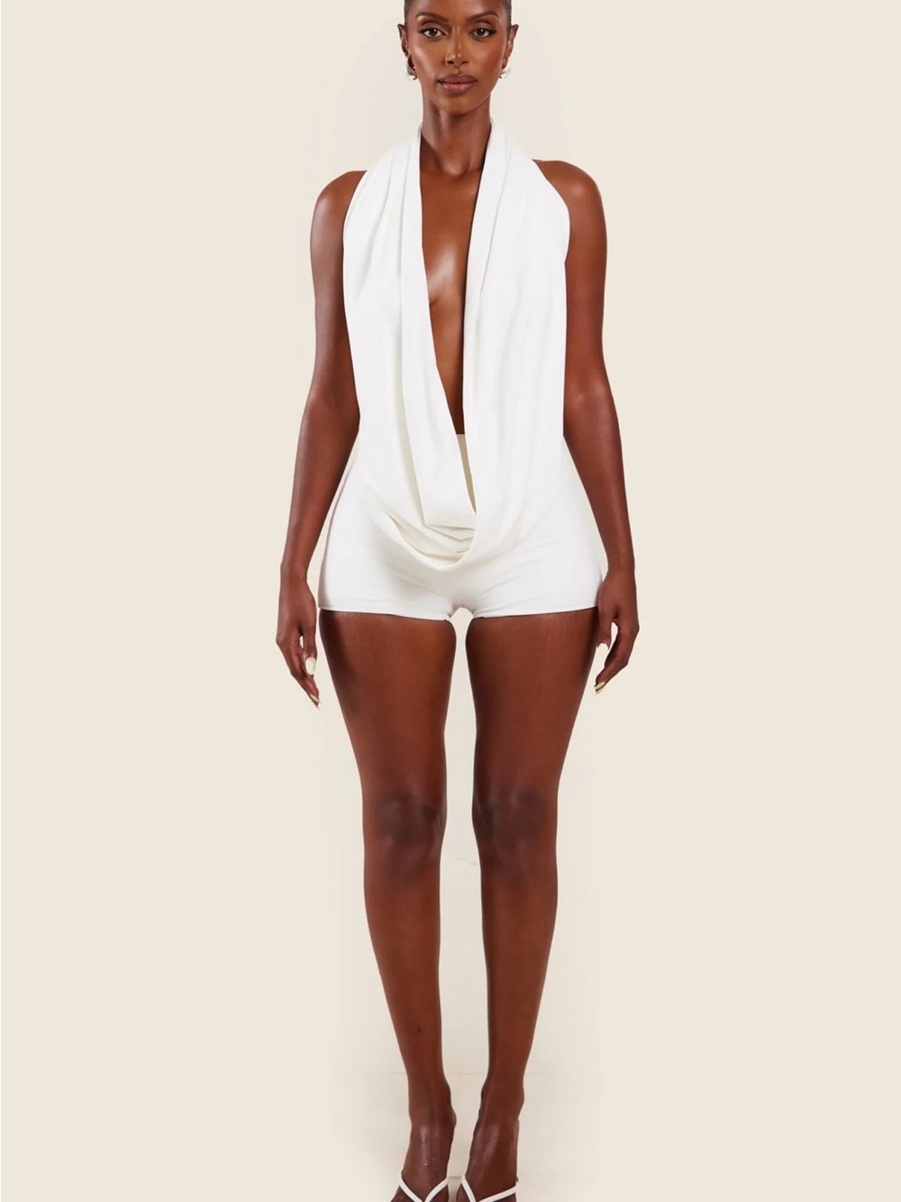 MARS THE LABEL The Leia Top in White